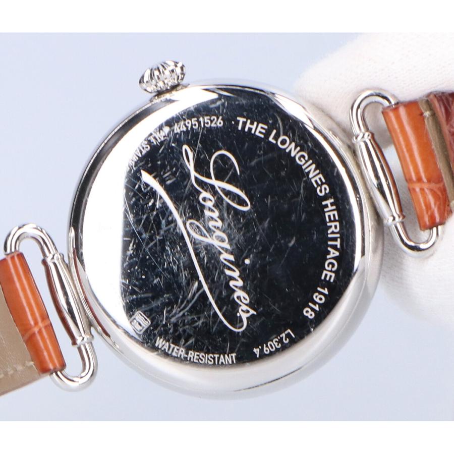 LONGINES 美品 ロンジン L2.309.4.23.2 ヘリテージ1918 スモール  