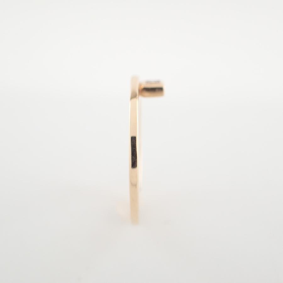 美品 Hirotaka ヒロタカ K10YG 0.03ct Stacking Diamond Ring 