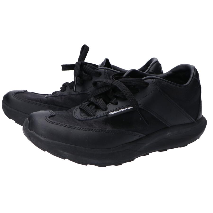SALOMON COMME des GARCONS ブラック スニーカー 38 最強の黒スニーカー「サロモン×コム デ ギャルソン」はオールブラック