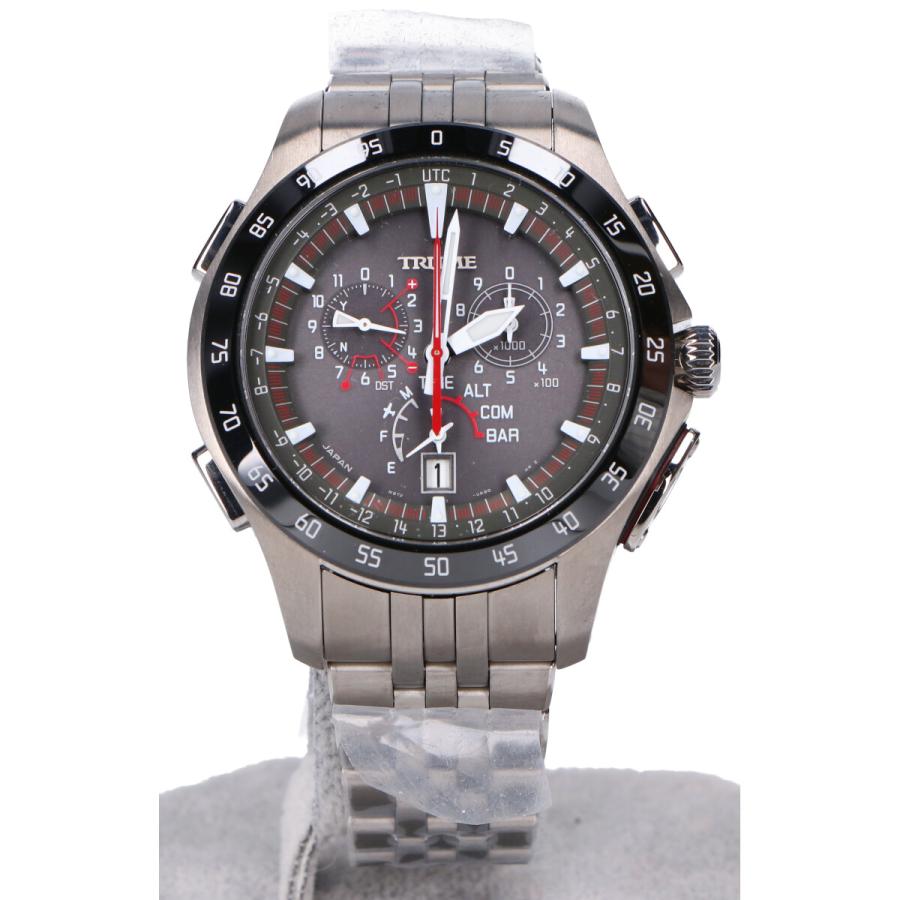 新品同様 TRUME トゥルーム TR-MB7003 チタン・メタルバンド ライト  