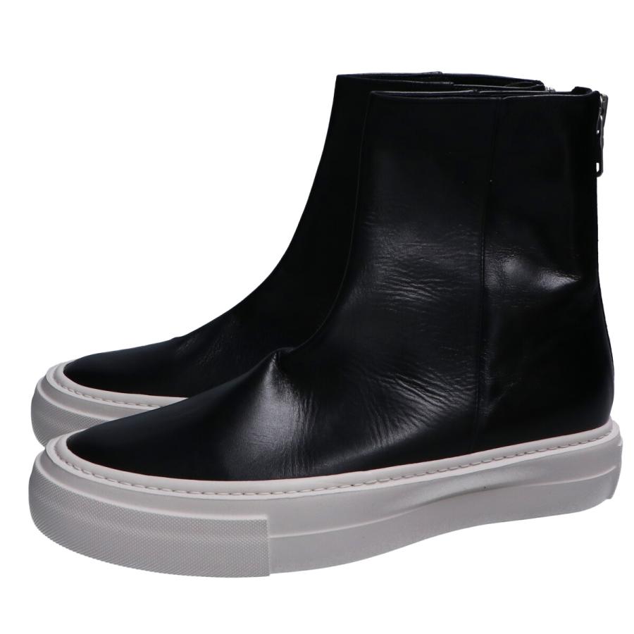 新品同様 ATTACHMENT アタッチメント AA12-202 COW LEATHER BACK ZIP 