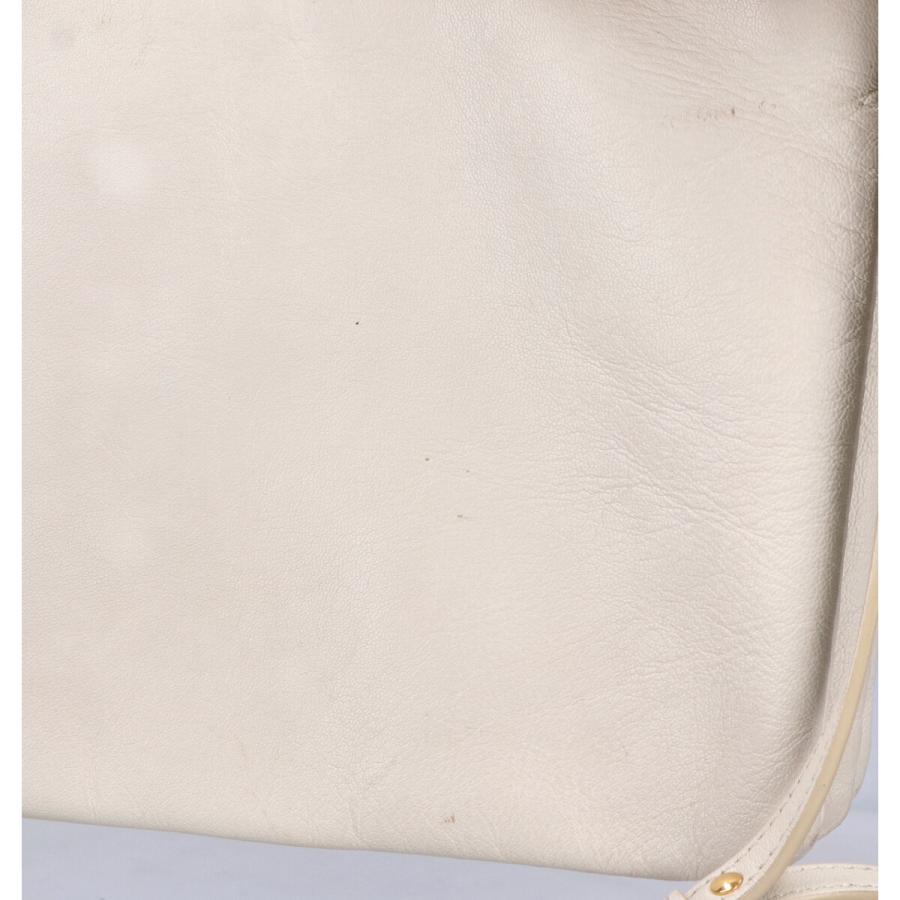 CELINE セリーヌ トリオ ラージ ショルダーバッグ ホワイト CELINE セリーヌ トリオ ラージ ショルダーバッグ ホワイト