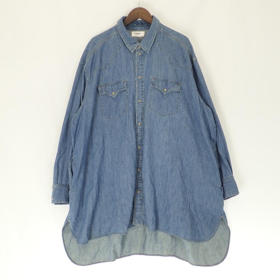 CELINE セリーヌ 国内正規 2T217362M 22SS WESTERN DENIM CELINE セリーヌ 国内正規 2T217362M 22SS WESTERN DENIM