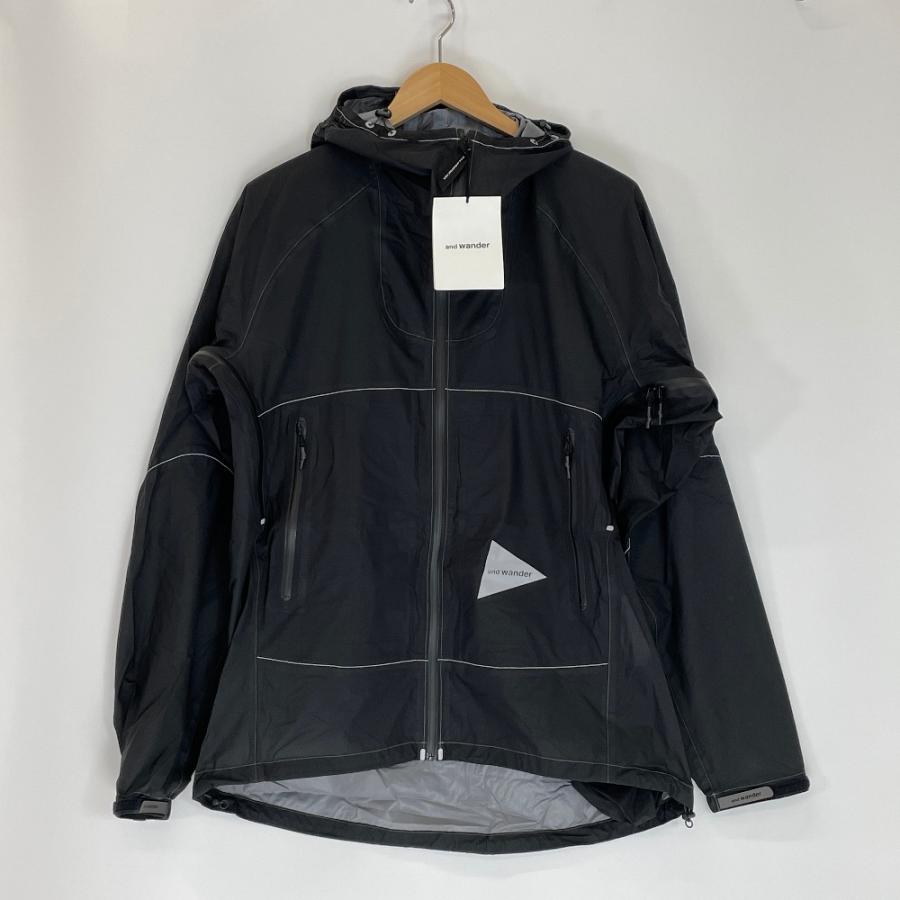 and wander アンドワンダー ブラック 574-3111033 3L UL rain