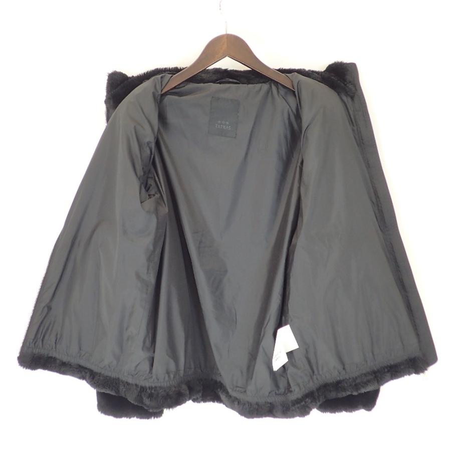 TATRAS タトラス ブラック MTAT22A4857-L アストーニ フェイクファー