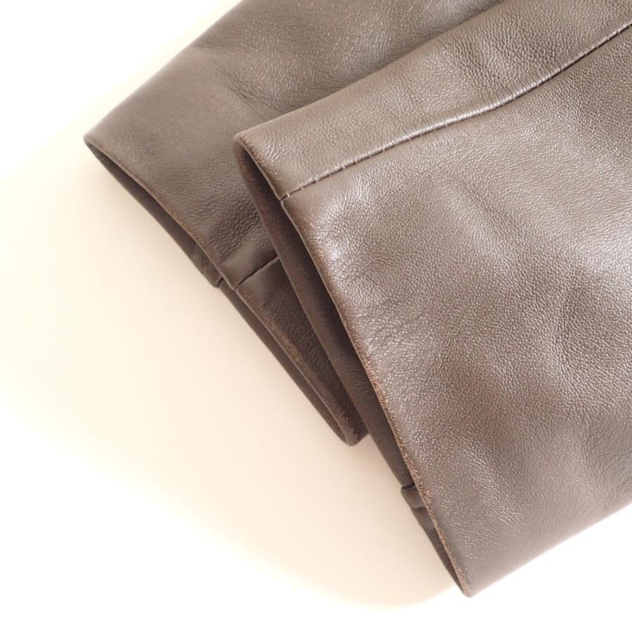 WESTED LEATHER CO. ウエステッドレザー ブラウン レザージャケット 40