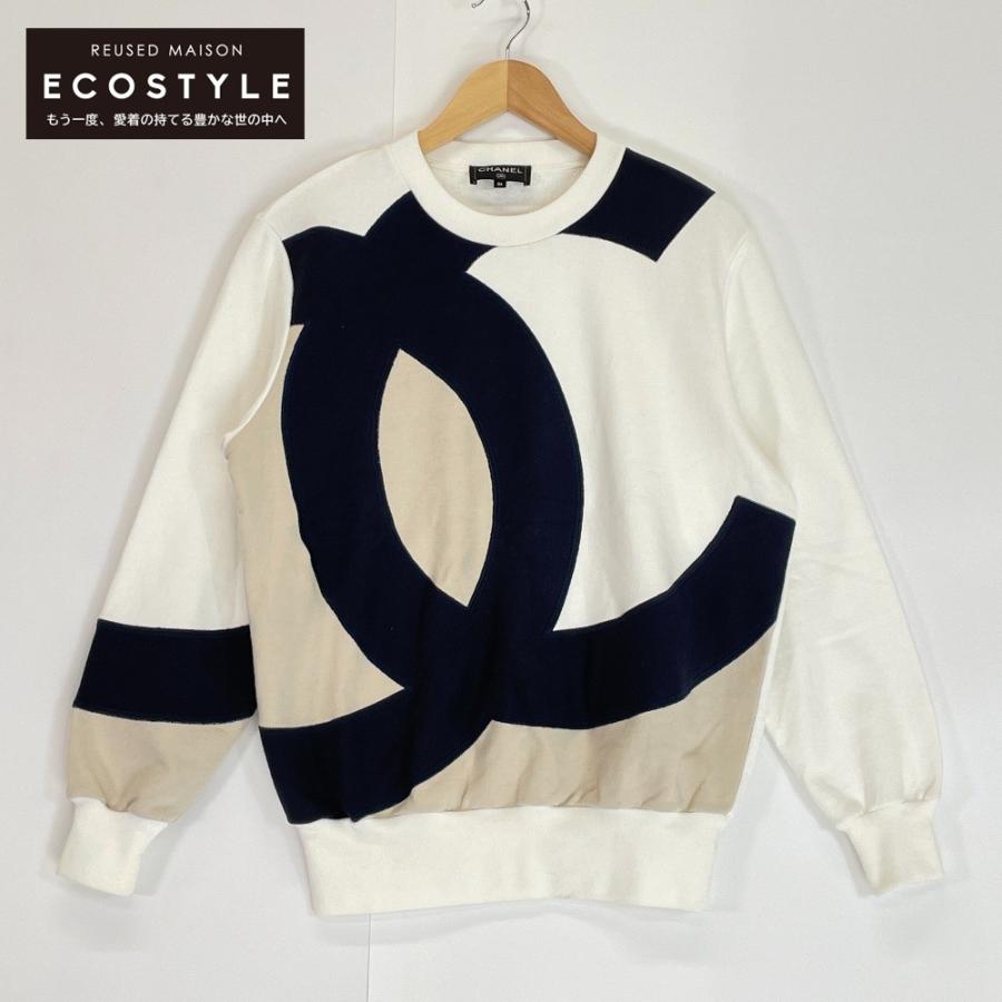 CHANEL 国内正規/ シャネル P58239K07676 ビッグロゴ クルー CHANEL 国内正規/ シャネル P58239K07676 ビッグロゴ クルー