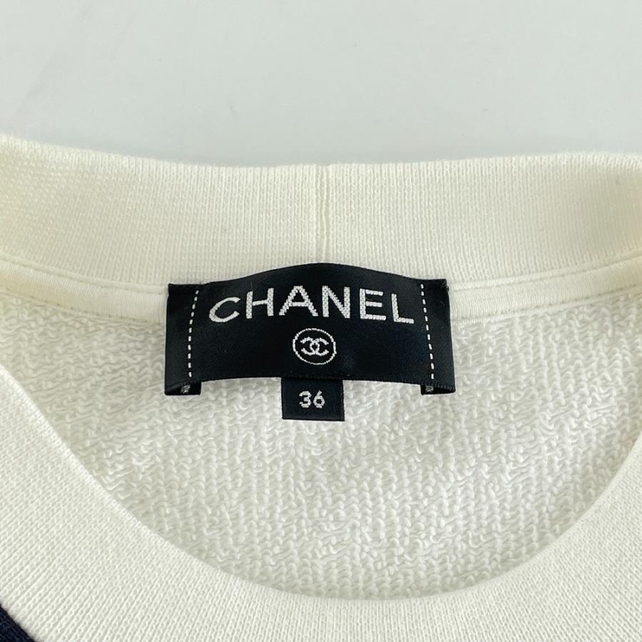 CHANEL 国内正規/ シャネル P58239K07676 ビッグロゴ クルー CHANEL 国内正規/ シャネル P58239K07676 ビッグロゴ クルー