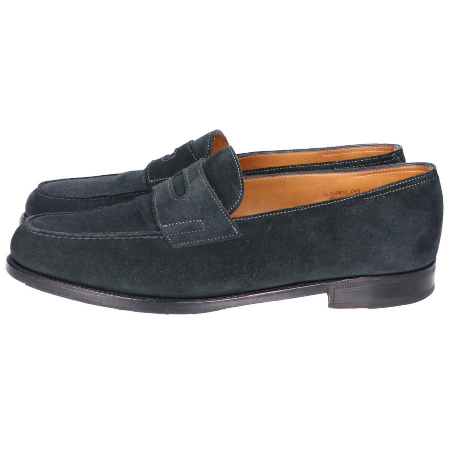JOHN LOBB 美品 ジョンロブ LOPEZ ロペス 4395ラスト スエード JOHN LOBB 美品 ジョンロブ LOPEZ ロペス 4395ラスト スエード