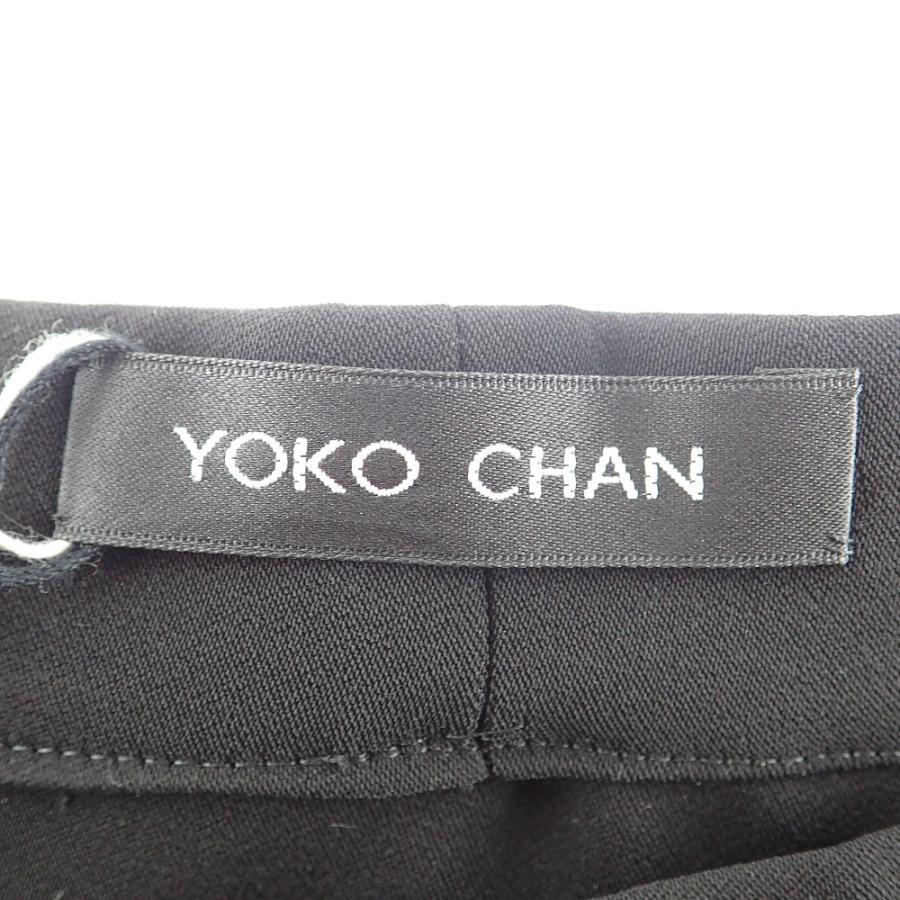 YOKO CHAN ヨーコチャン YCD-218-382 ブラック フレアワンピース 36  