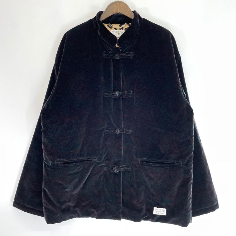 WACKO MARIA ワコマリア ベルベット 21FW-WMO-BL11 カンフージャケット 