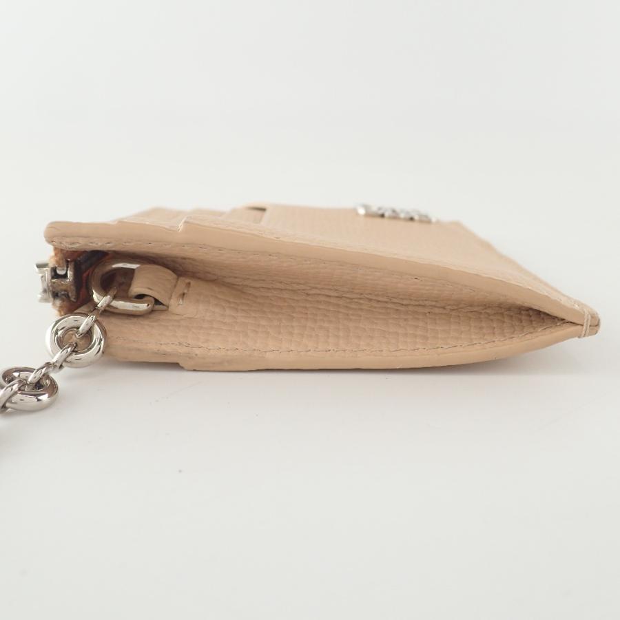 LOEWE（ロエベ） 美品 アナグラム スクエア カードホルダー チェーン