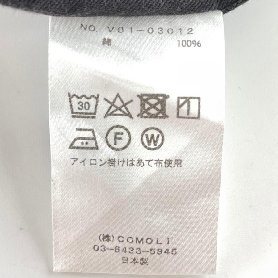 COMOLI コモリ V01-03012 ブラック 6ポケットパンツ 3 ボトムス