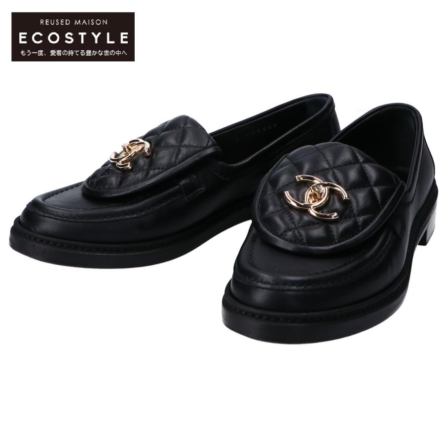 CHANEL 美品 シャネル G36646 CCココターンロック マトラッセ  