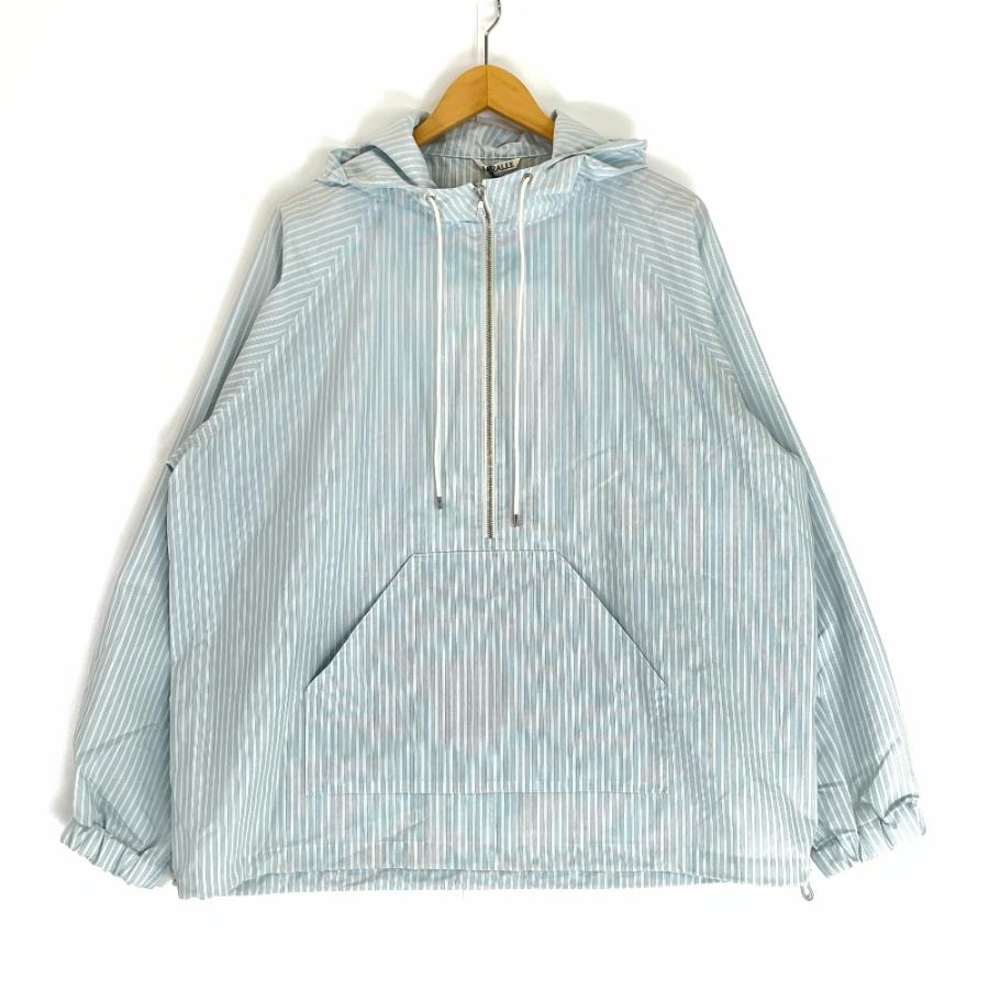 AURALEE オーラリー ブルー A23SP01PS FINX POLYESTER STRIPE AURALEE オーラリー ブルー A23SP01PS FINX POLYESTER STRIPE