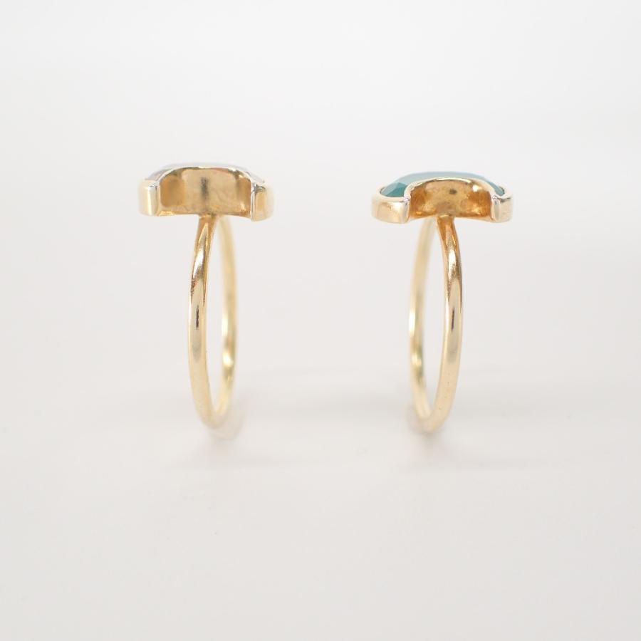 美品 ARTIDA OUD アルティーダウード selene 925GP グリーンオニキス