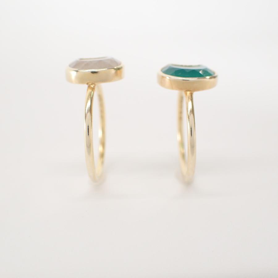 美品 ARTIDA OUD アルティーダウード selene 925GP グリーンオニキス