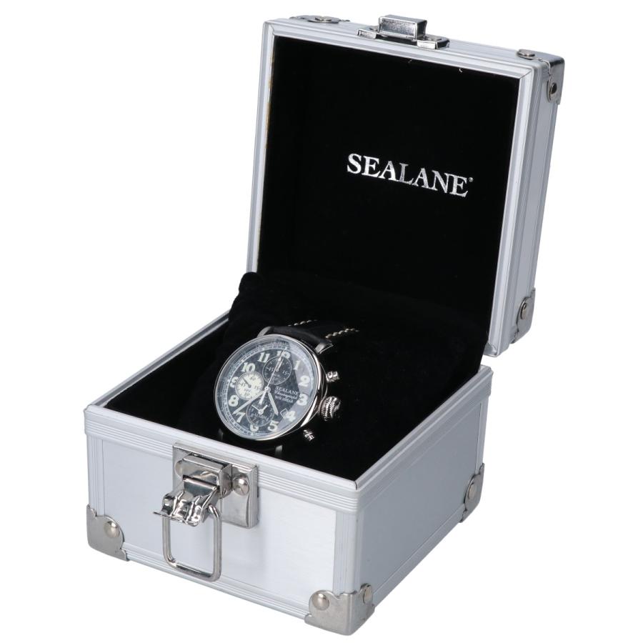 美品 SEALANE シーレーン YM62 CHRONOGRAPH W/R 20BAR クロノグラフ 