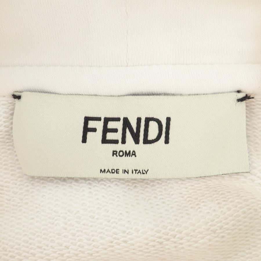 FENDI フェンディ FAB285、FAF191 白 ロゴ スウェット セットアップ  