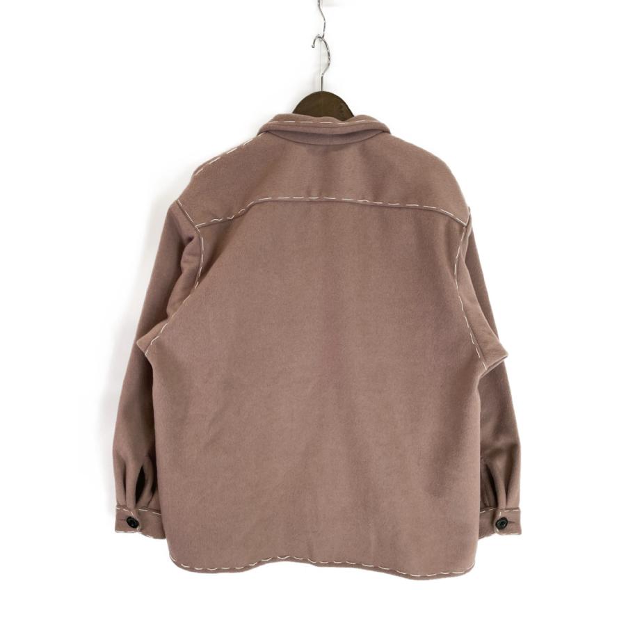 SON OF THE CHEESE サノバチーズ ブラウン sc2220-sh04 Stitch Shirt L