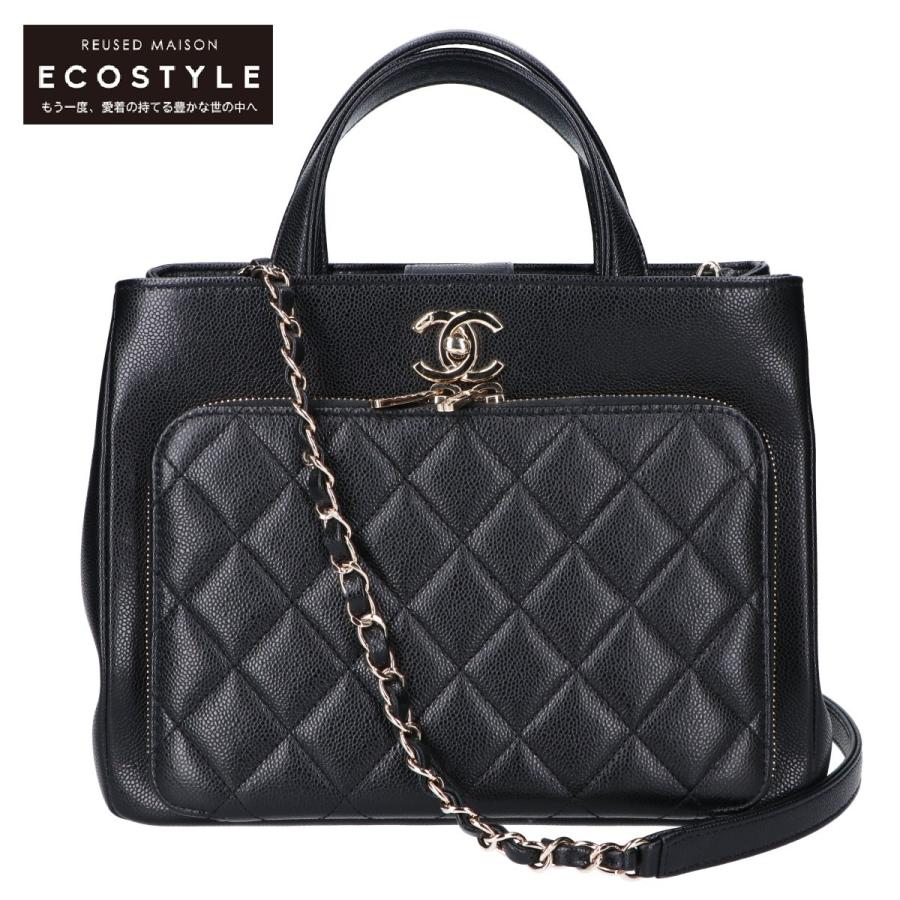 CHANEL（シャネル） 新品同様/ キャビアスキン ビジネスアフィニティ