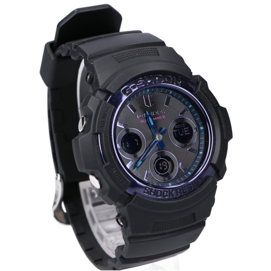 新品同様 G-SHOCK ジーショック AWG-M100SVB-1AJF ANALOG-DIGITAL AWG 