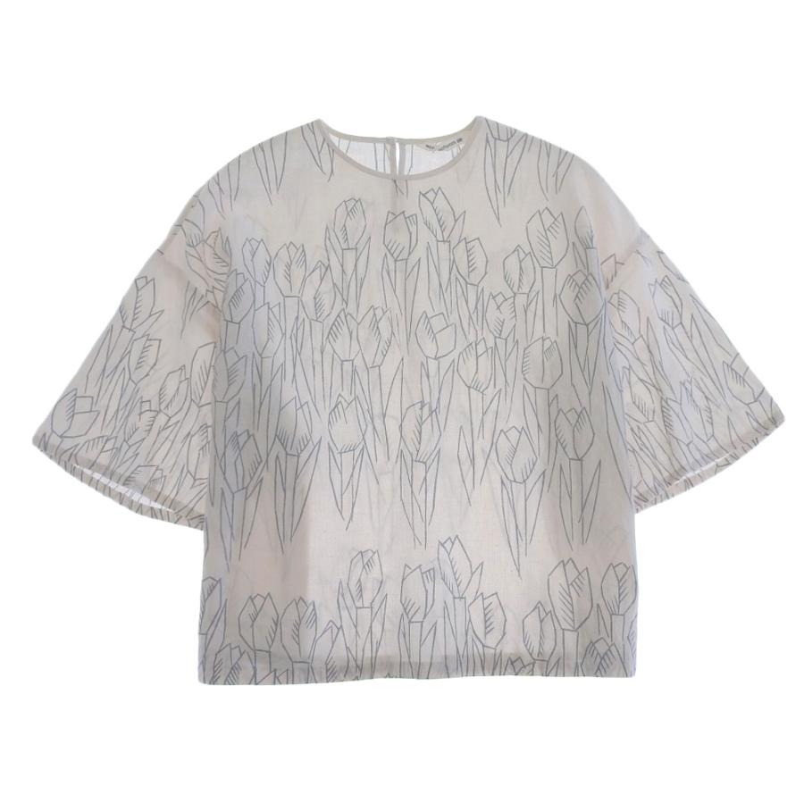 mina perhonen 美品 ミナペルホネン tulipani シャツ トップス