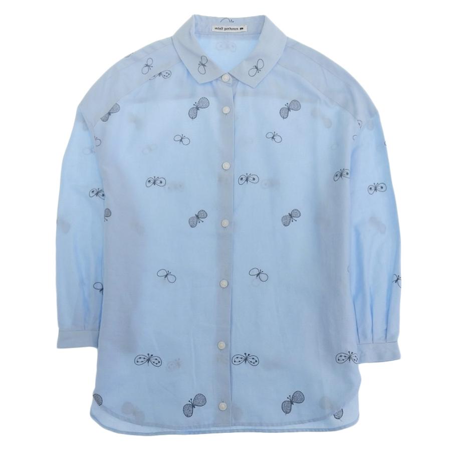 ミナペルホネンchoucho ブラウス38サイズ xa1034/3695 “choucho” ブラウスとドレスについてのご案内 - minä perhonen