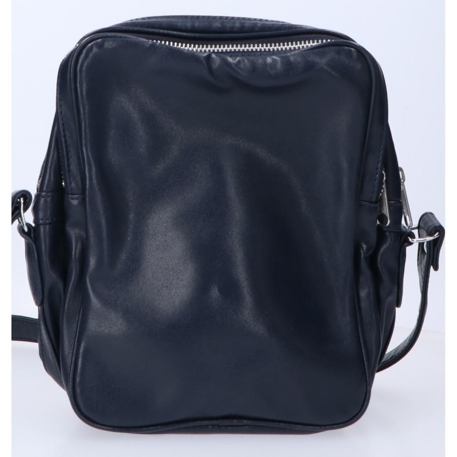 コムデギャルソン　フェイクレザー ショルダーバッグ　OL-K206 紺 COMME des GARCONS(コムデギャルソン) ショルダーバッグOL-K 206