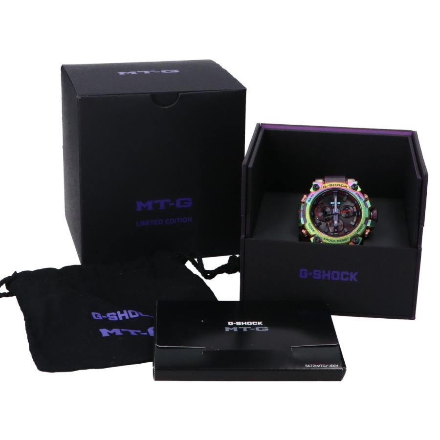 新品同様/ G-SHOCK ジーショック MTG-B3000PRB-1ARJ オーロラオーバル 