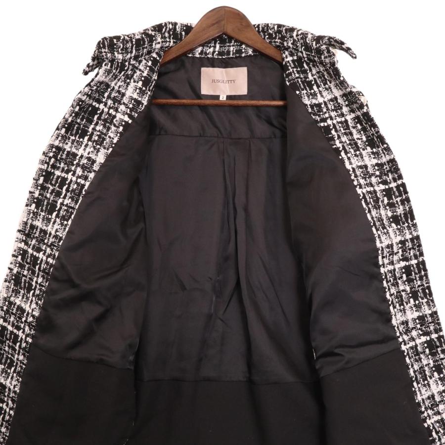 JUSGLITTY ジャスグリッティー 42349772 ツィードCPOジャケット