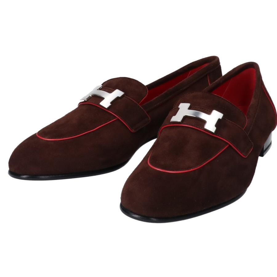 新品同様 HERMES エルメス コンスタンス スエード ローファー 新品同様 HERMES エルメス コンスタンス スエード ローファー