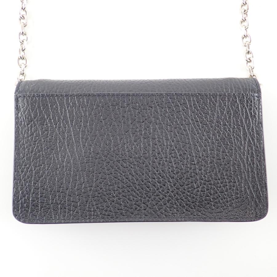 メゾンマルジェラ 【美品】11 S56UI0211 P0399 T8013 4ステッチ チェーンショルダー 美品 Maison Margiela メゾンマルジェラ 11 S56UI0211 P0399 T8013 4