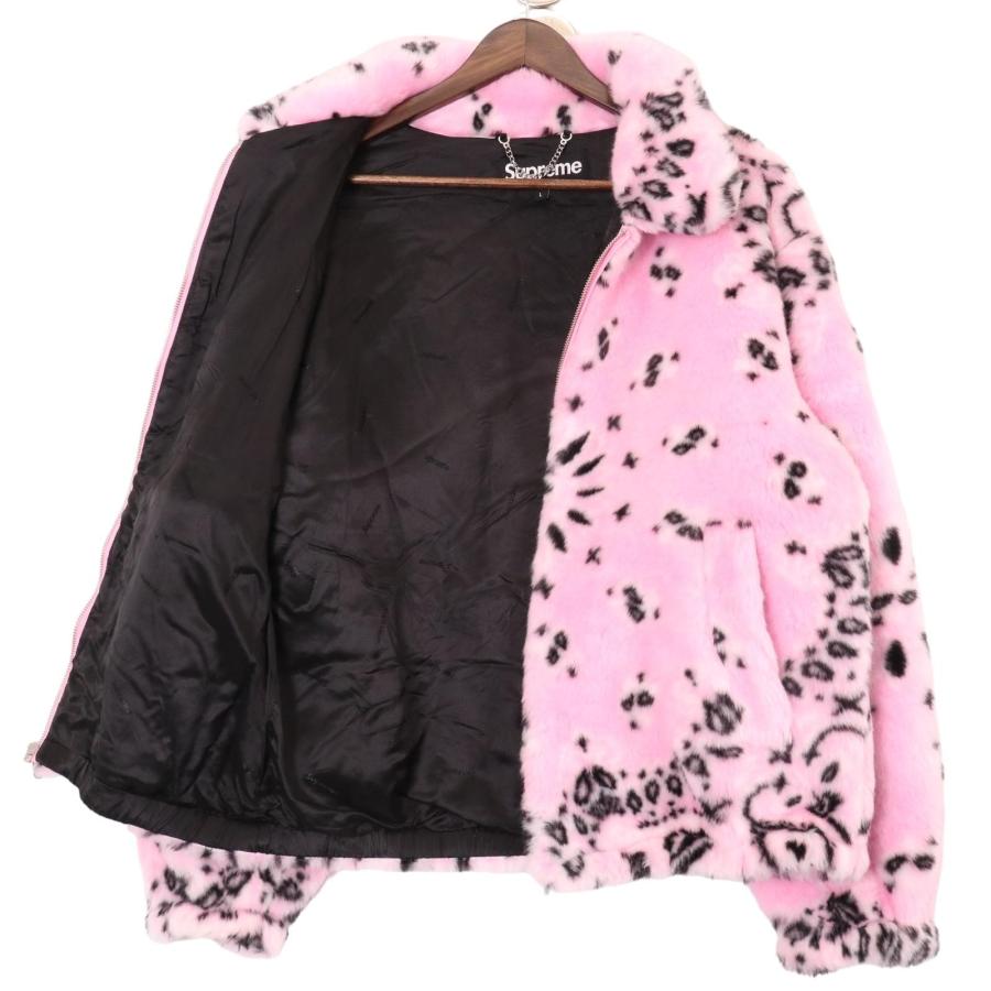 Supreme（シュプリーム） 21SS ピンク バンダナ フォウ ファー