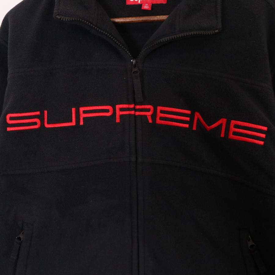 Supreme（シュプリーム） 23AW ブラック ポーラテックジップジャケット