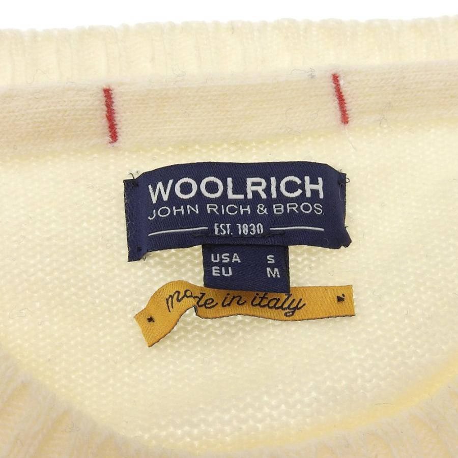 WOOLRICH（ウールリッチ） ウール100% 星条旗 クルーネック プル 