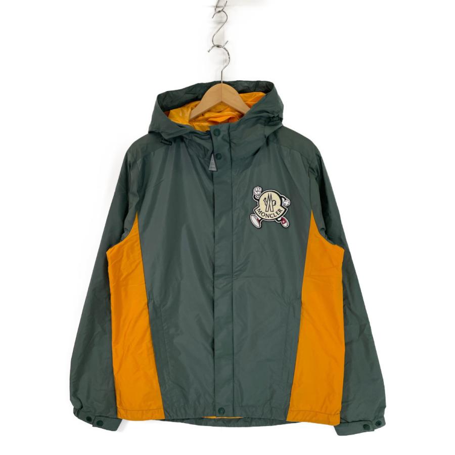 【人気】MONCLER KAMILET ナイロンジャケット　春アウター MONCLER（モンクレール） 23SS GUIERS モスグリーン×オレンジ ナイロン