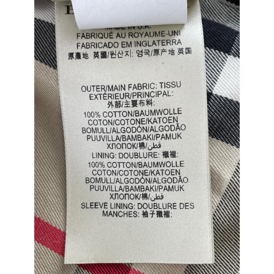 BURBERRY バーバリー ブラック サンドリンガム コットン BURBERRY バーバリー ブラック サンドリンガム コットン