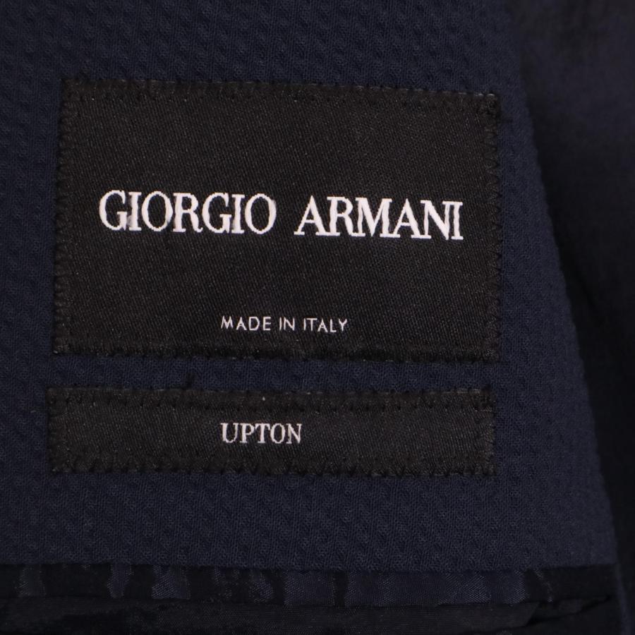 GIORGIO ARMANI ジョルジオアルマーニ 8WGGG02B ネイビー UPTON 46R