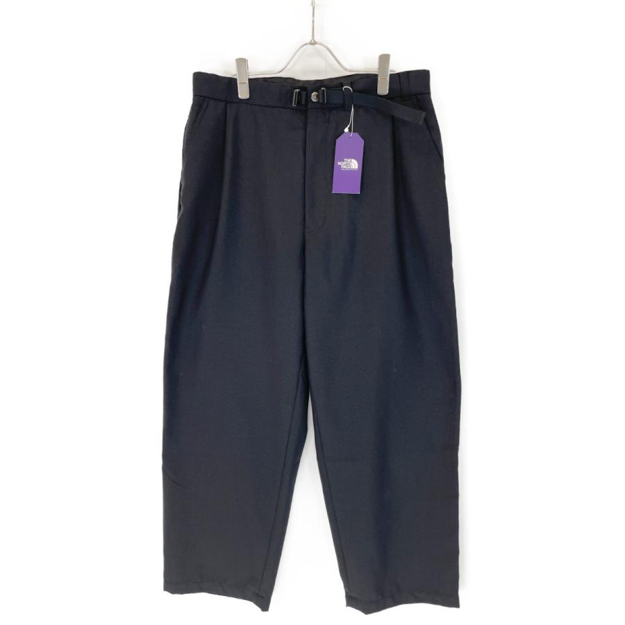 ノースフェイスパープルレーベル NT5415N 黒 ワイドテーパード フィールドパンツ 34 THE NORTH FACE PURPLE LABEL NT5415N 黒 ワイドテーパード フィールド