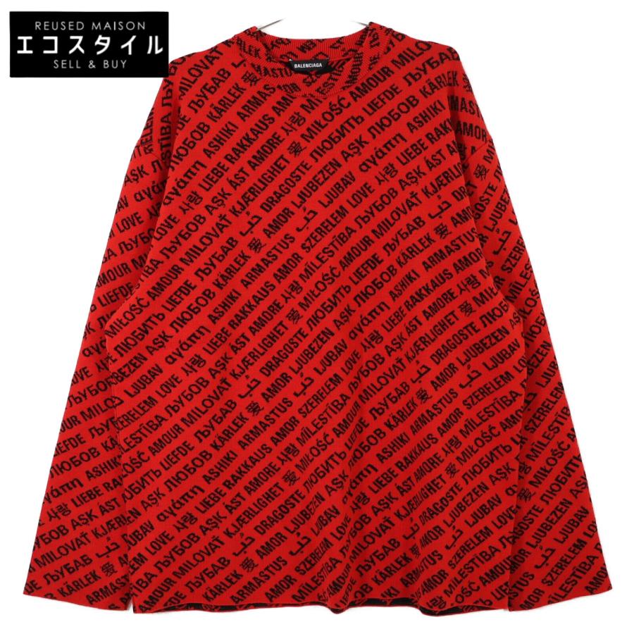BALENCIAGA 美品/国内正規/20年製 バレンシアガ 646494 LOVE Language 