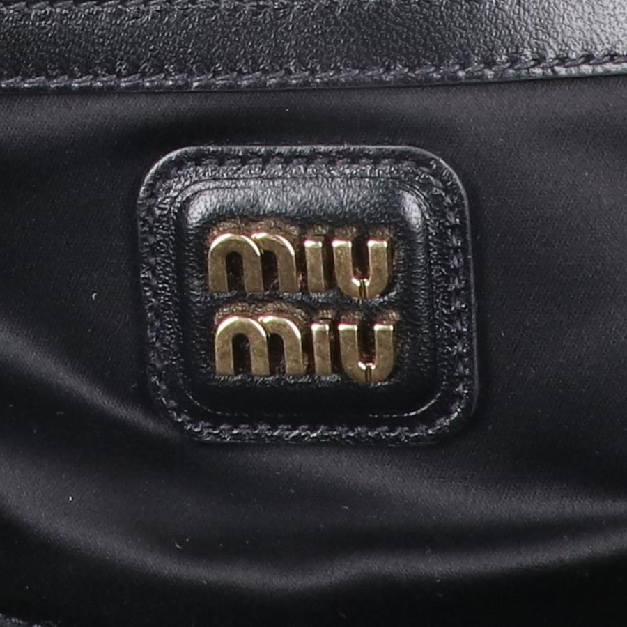 miu 新品同様 MIUMIU ミュウミュウ 5BB148_N88_F0002 アルカディ miu 新品同様 MIUMIU ミュウミュウ 5BB148_N88_F0002 アルカディ