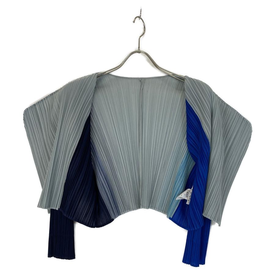 PLEATS PLEASE プリーツプリーズ PP51-JO691 ブルー×グレー プリーツ