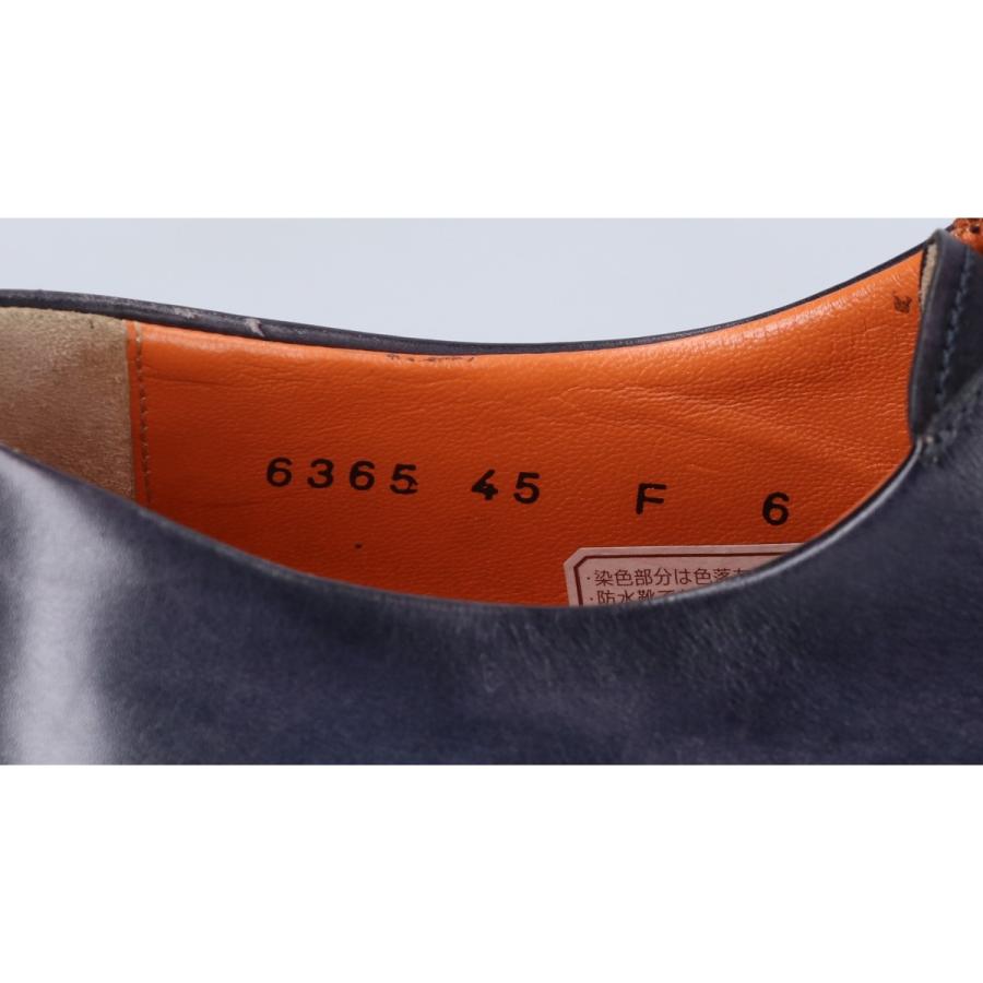SANTONI 美品 サントーニ 6365 トリオカラー オックスフォード 