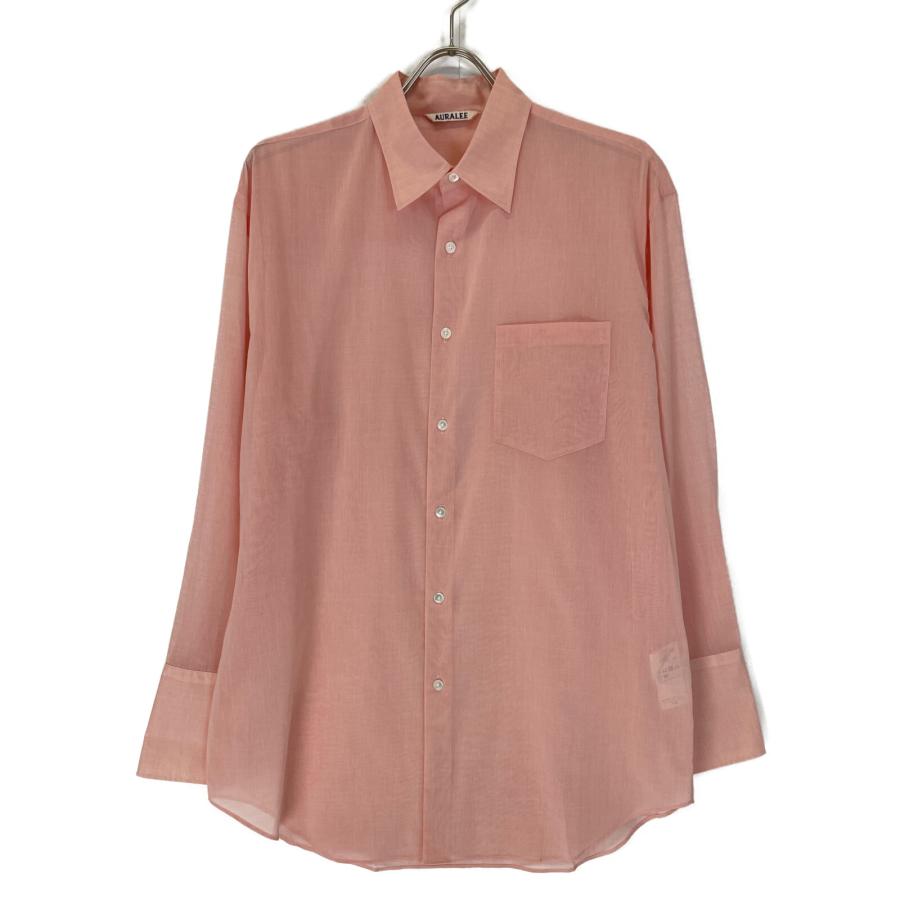 美品/ AURALEE オーラリー 24SS A24SS03VO HARD TWIST FINX ORGANDY 