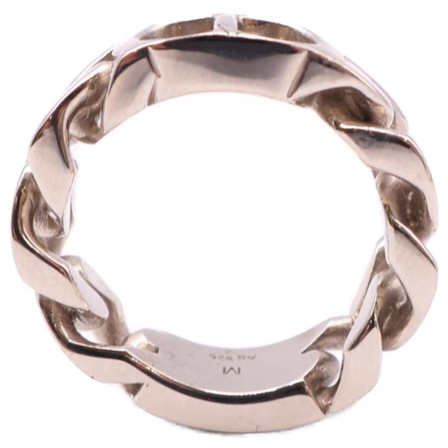 Dior ディオール Ag925 CD Icon チェーンリンク リング・指輪 M