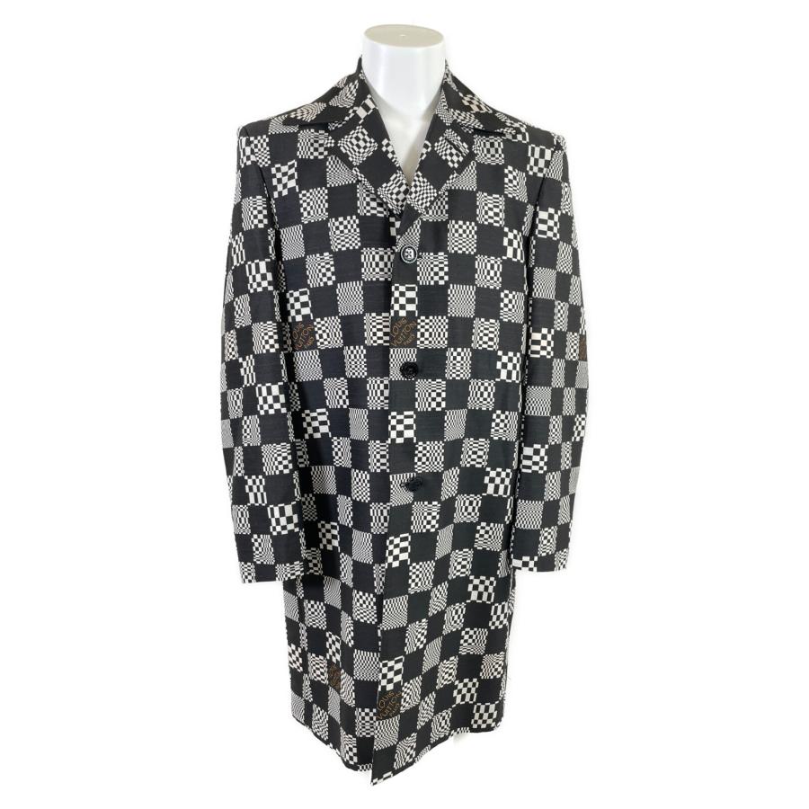 美品/国内正規/21年 LOUIS VUITTON ルイヴィトン RM211 ZXX HKC71W ディストーテッド ダミエ カーコート ...
