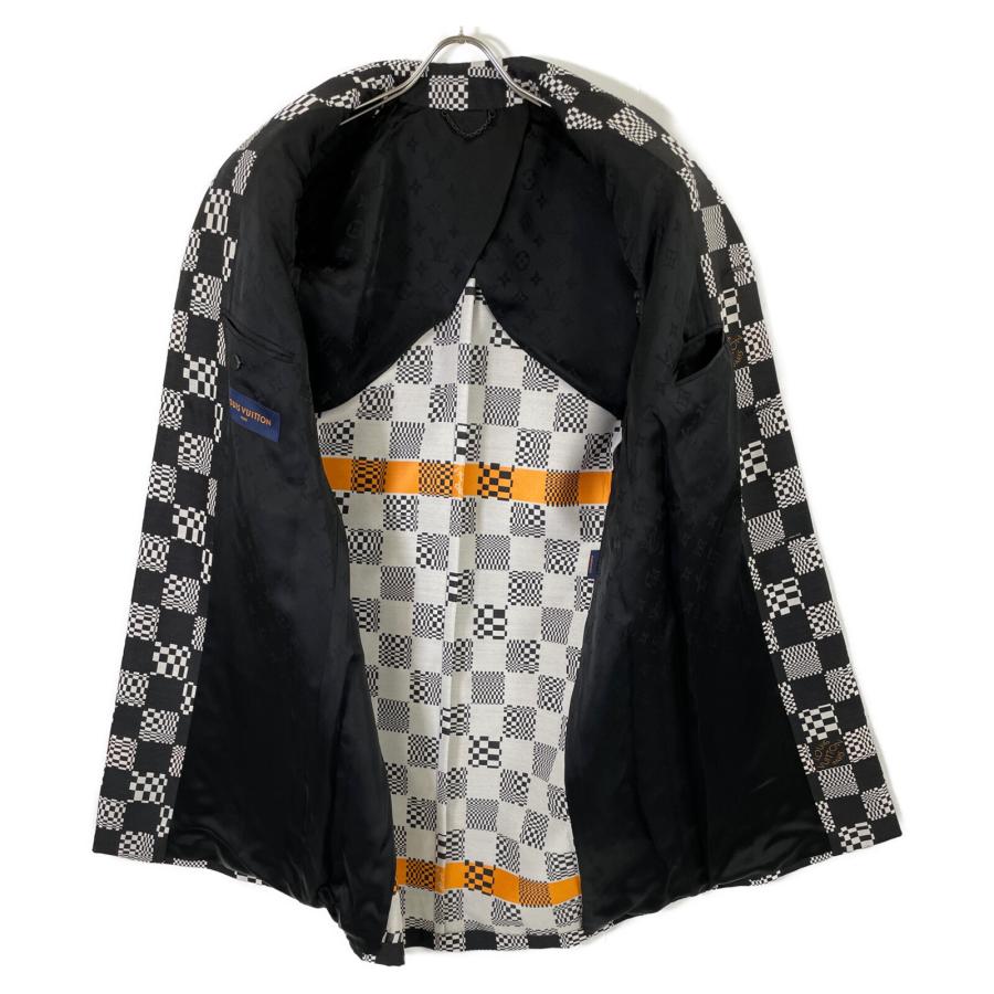 美品/国内正規/21年 LOUIS VUITTON ルイヴィトン RM211 ZXX HKC71W ディストーテッド ダミエ カーコート ...