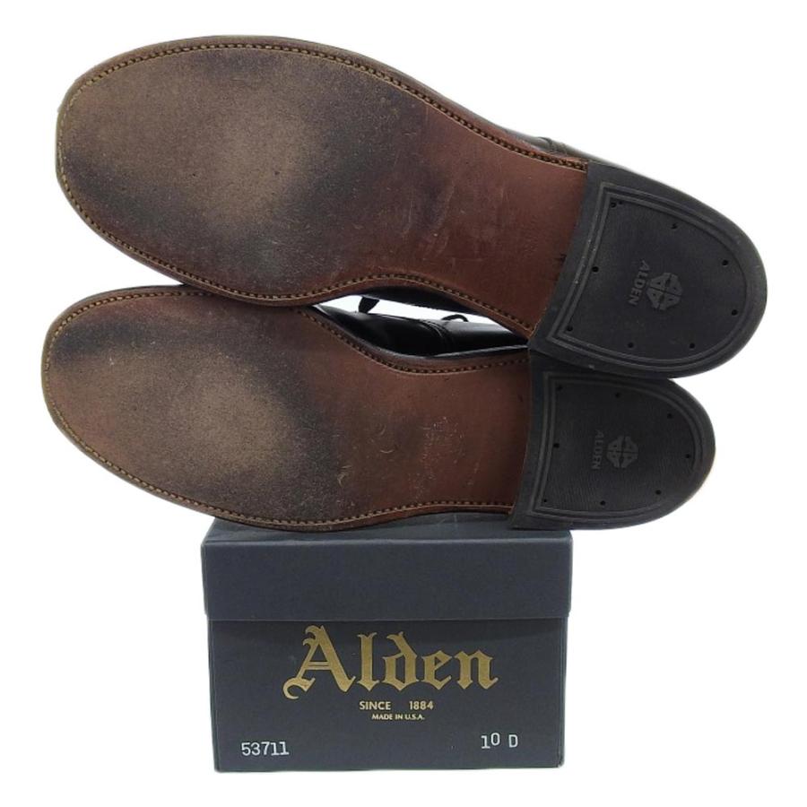 【美品】ALDEN オールデン 53711 カーフ ブラック 8 1/2D 楽天市場】オールデン ミリタリーラスト プレーントゥ カーフ