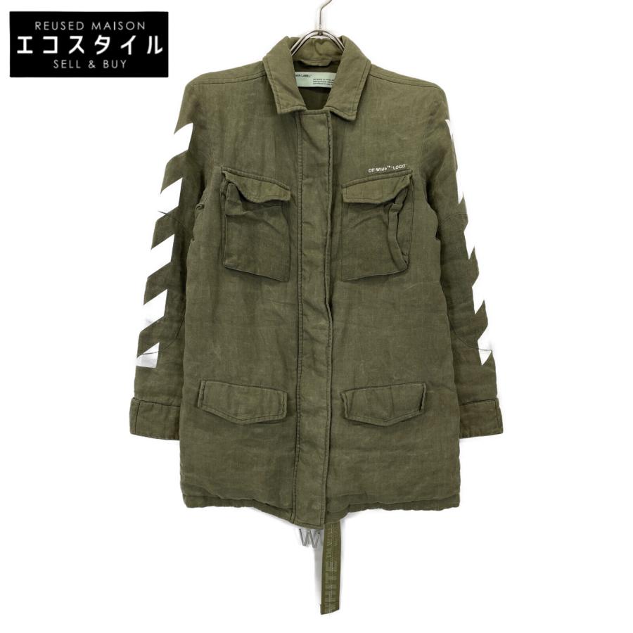 OFF-WHITE オフホワイト カーキ OWEL001R18753021 ミリタリー 